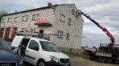 Demontaż anten bikonów w Chełmcach